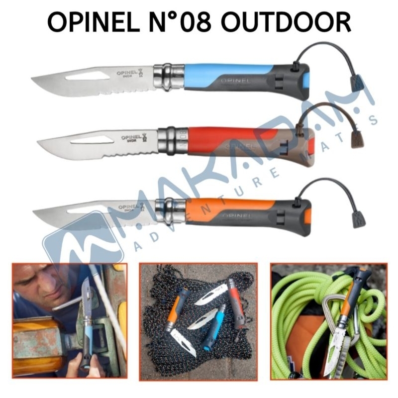pisau lipat opinel no 8 outdoor