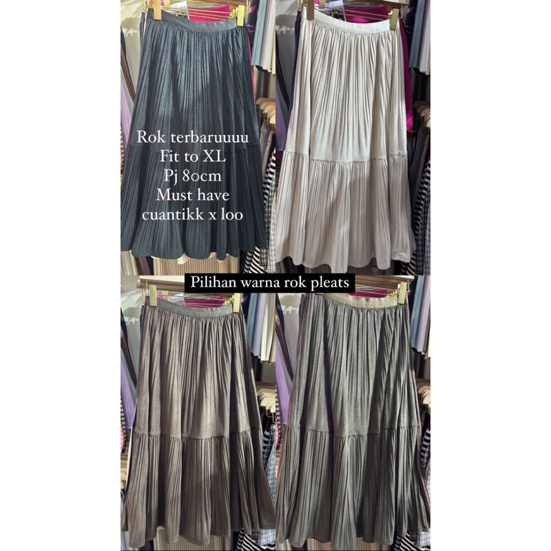ROK PLEATS PREMIUM QUALITY PREMIUM IMPORT BKK