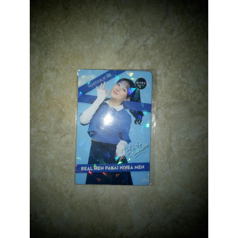 PHOTOCARD MARHSA NIVEA MEN DAN LANYARD SUMMER