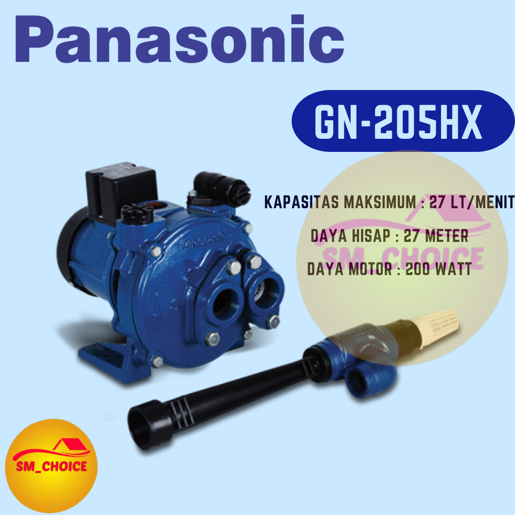 Promo Pompa Air Jet Pump Panasonic Gn-205Hx Panasonic Jet Pump Gn-205Hx