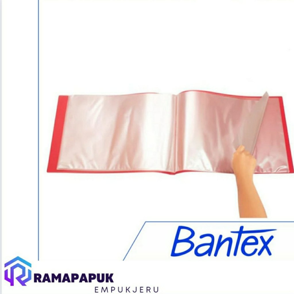 

Clear Holder A3 Landscape Bantex isi 20 - Display book - Merah