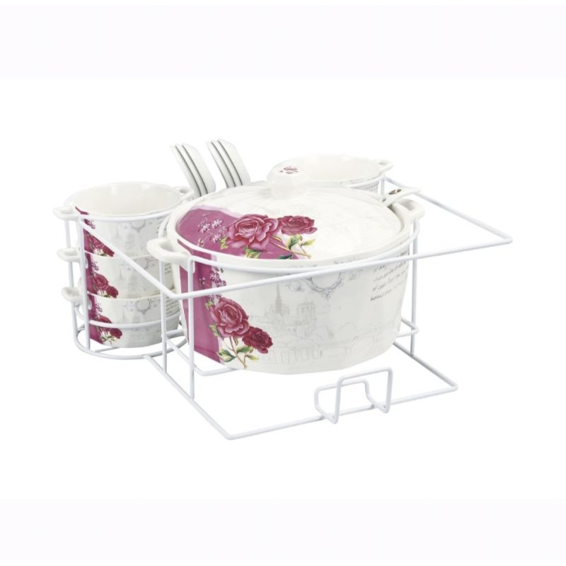 MANGKOK SUP VICENZA SET +RAK SC87