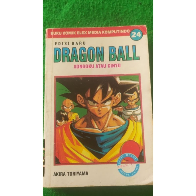 Buku Dragon Ball By Akira Toriyama, Bekas, Ori, Original, Cabutan Vol/no 24