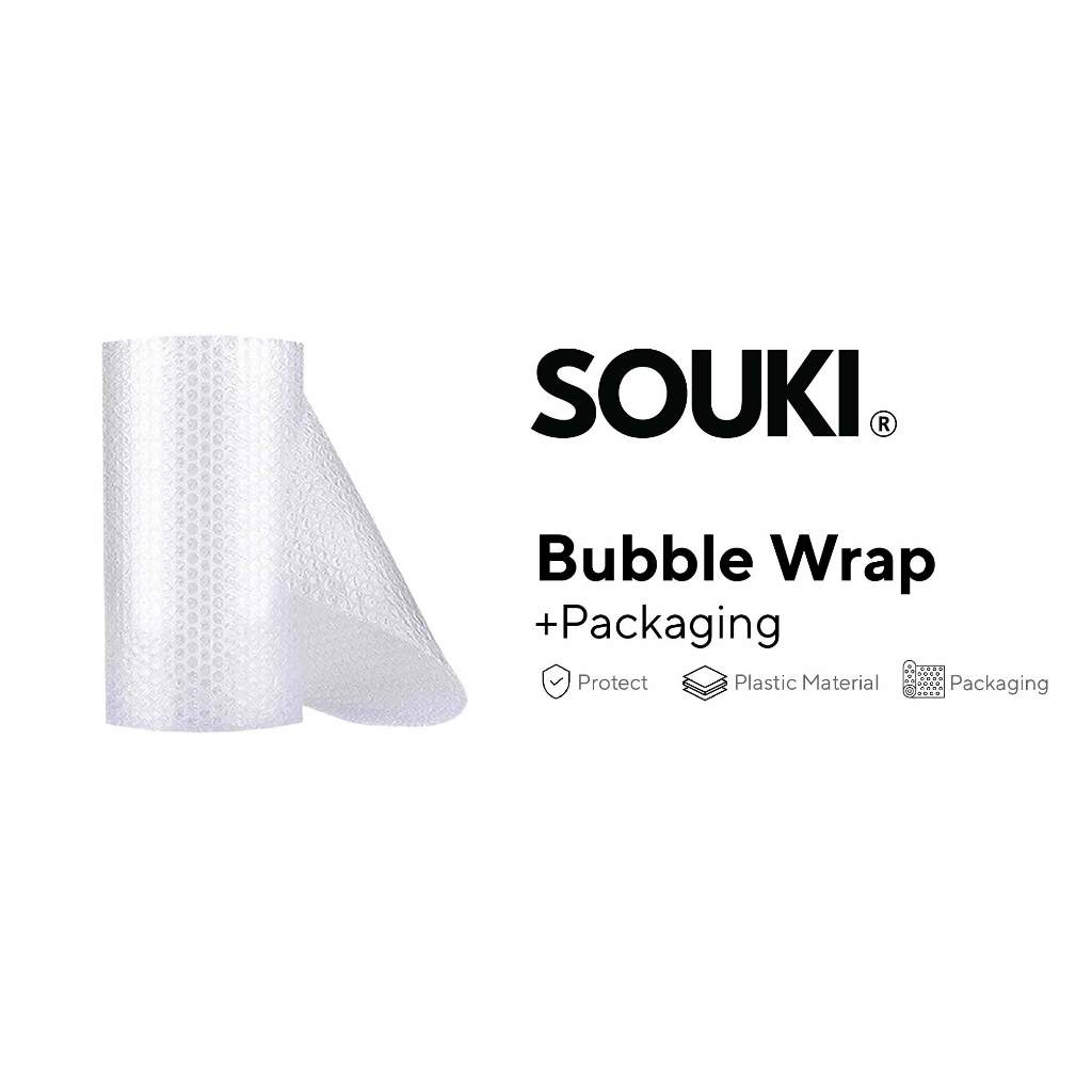 

Souki - Bubble Wrap Tambahan Untuk Paket/ 2 Lapis Bubble Wrap