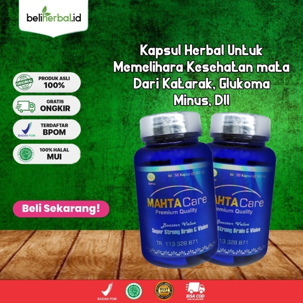 MAHTA CARE Kapsul HERBALUntuk Pengobatan Mata