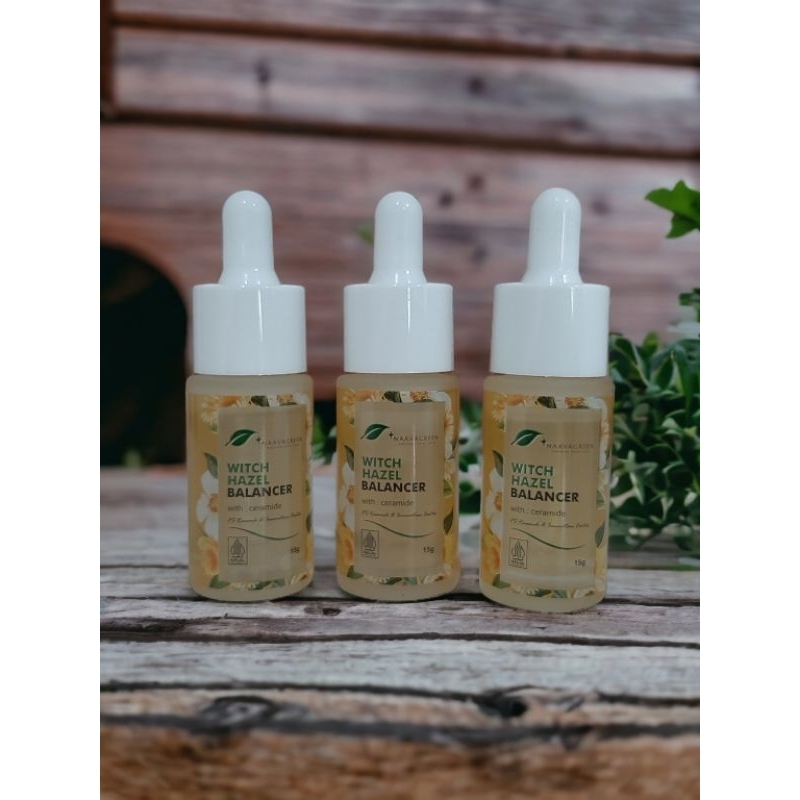 [100% ORIGINAL] SERUM NAAVAGREEN WITCH HAZEL BALANCER WITH CERAMIDE | NAAVAGREEN | SERUM
