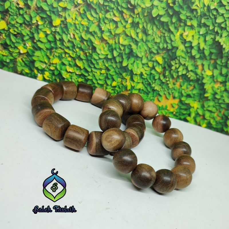 Gelang Jumbo Kayu Bidara Madinah size 13-15mm asli original_langka