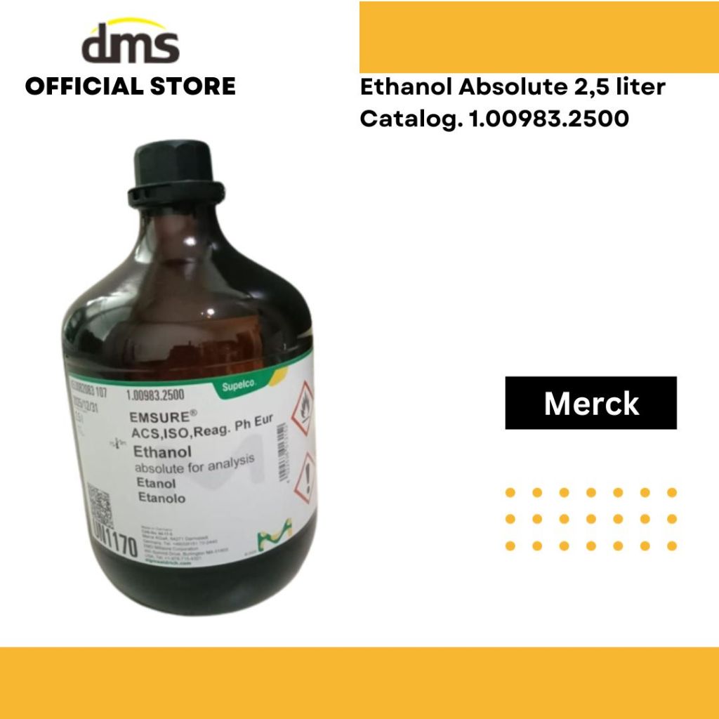 Ethanol Absolute 2,5 liter Merck