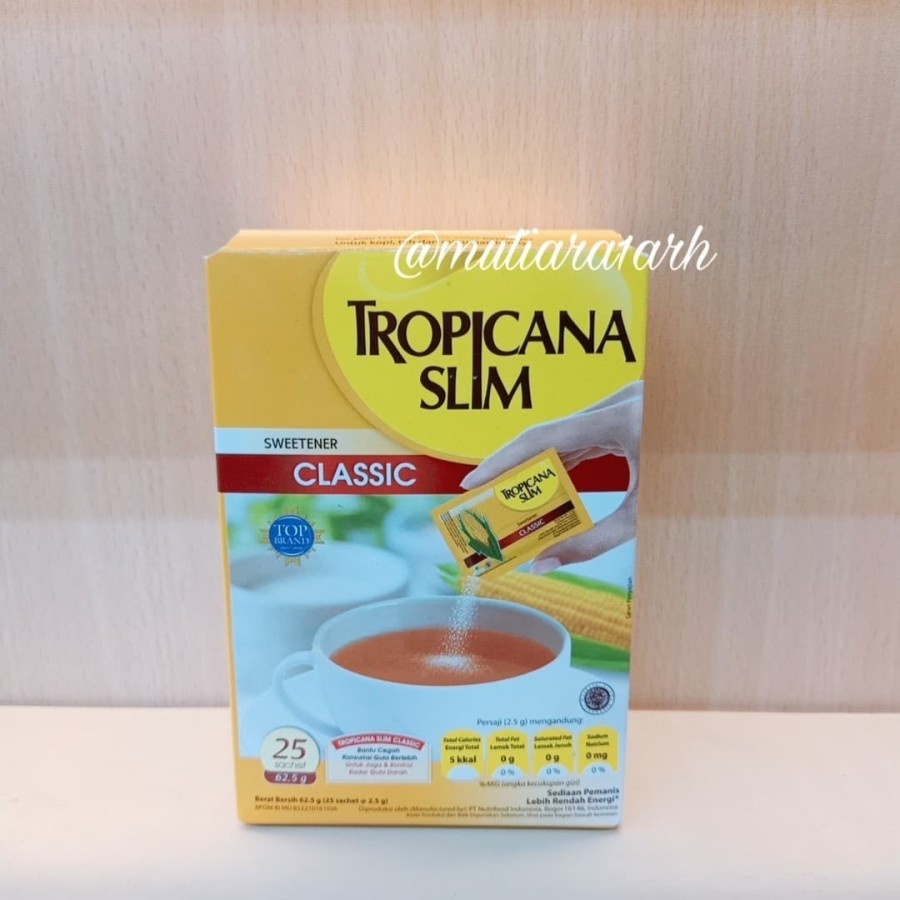 

TROPICANA SLIM CLASIC ISI 25