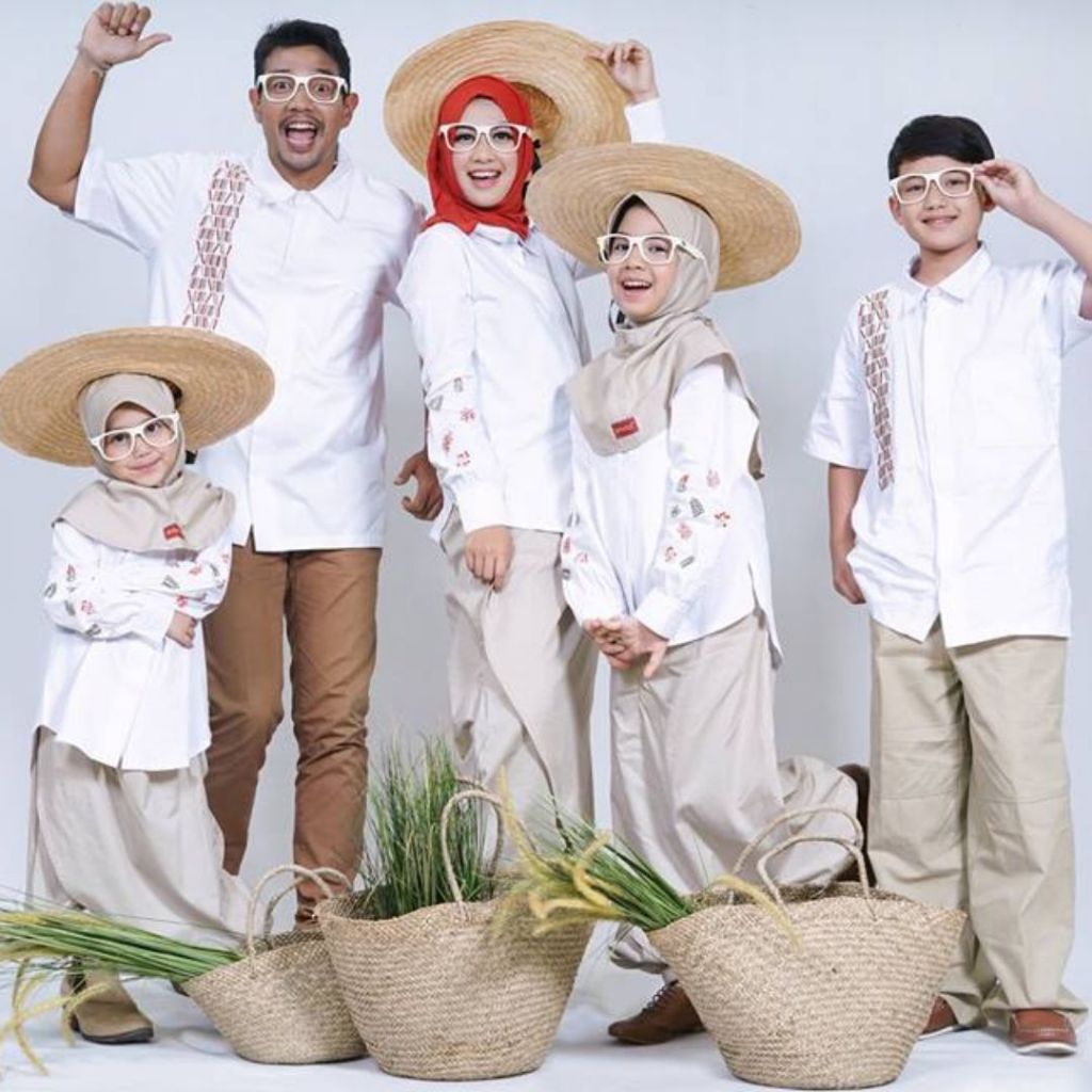 [DANNIS] BAJU KOKO ANAK DAN SETELAN CELANA ANAK PEREMPUAN RUMAH DANNIS // D'NATURE //  BAJU MUSLIM A