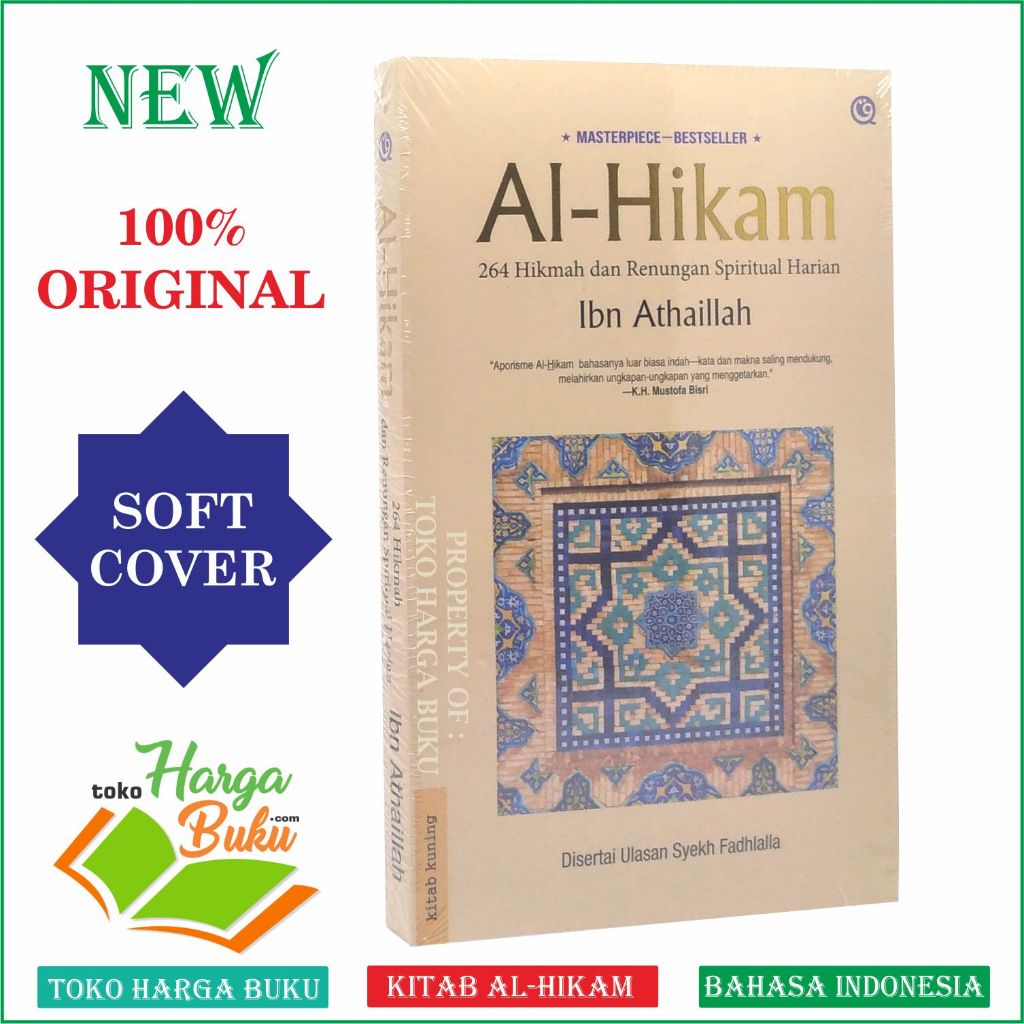 Foto AL-HIKAM 264 Hikmah dan Renungan Spiritual Harian Karya Ibnu Athaillah As-Sakandari Kitab Al Hikam Penerbit QAF