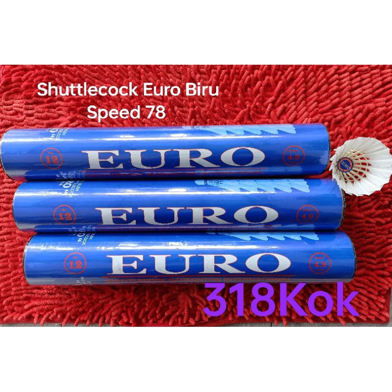Shuttlecock Euro Biru
