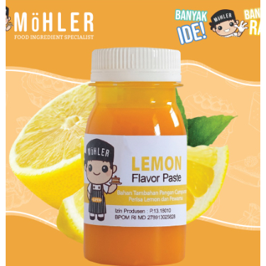 

MOHLER Pasta perisa pewarna LEMON - Pasta Makanan Perisa Minuman Rasa AROMA lemon paling di cari murah