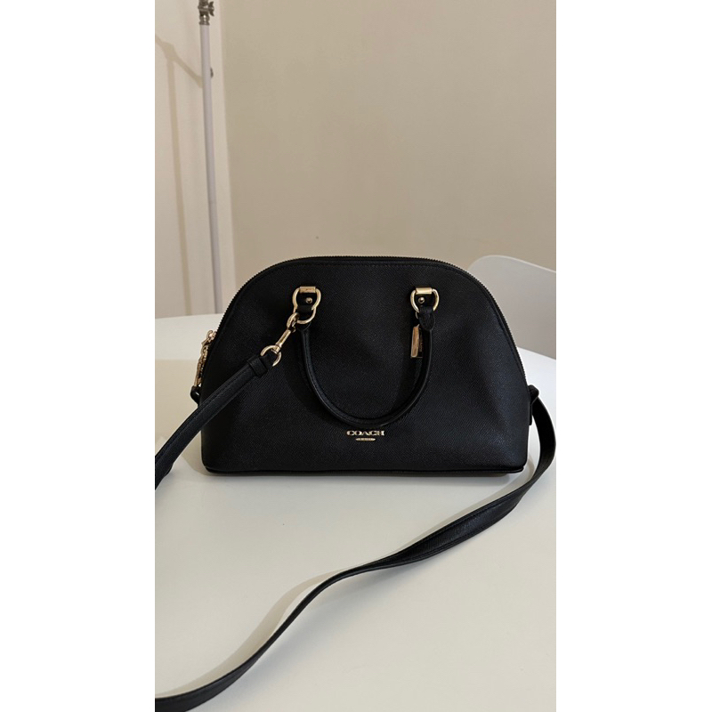 Preloved Coach Katy Black Satchel