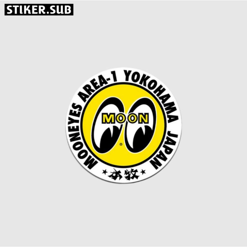 

Stiker sticker Mooneyes