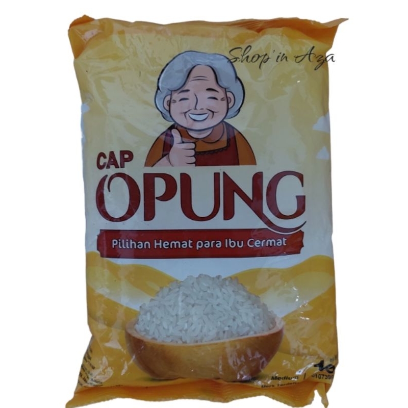 

Beras Cap Opung 1kg & 3kg. Dijamin ENAK, Putih dan Punel