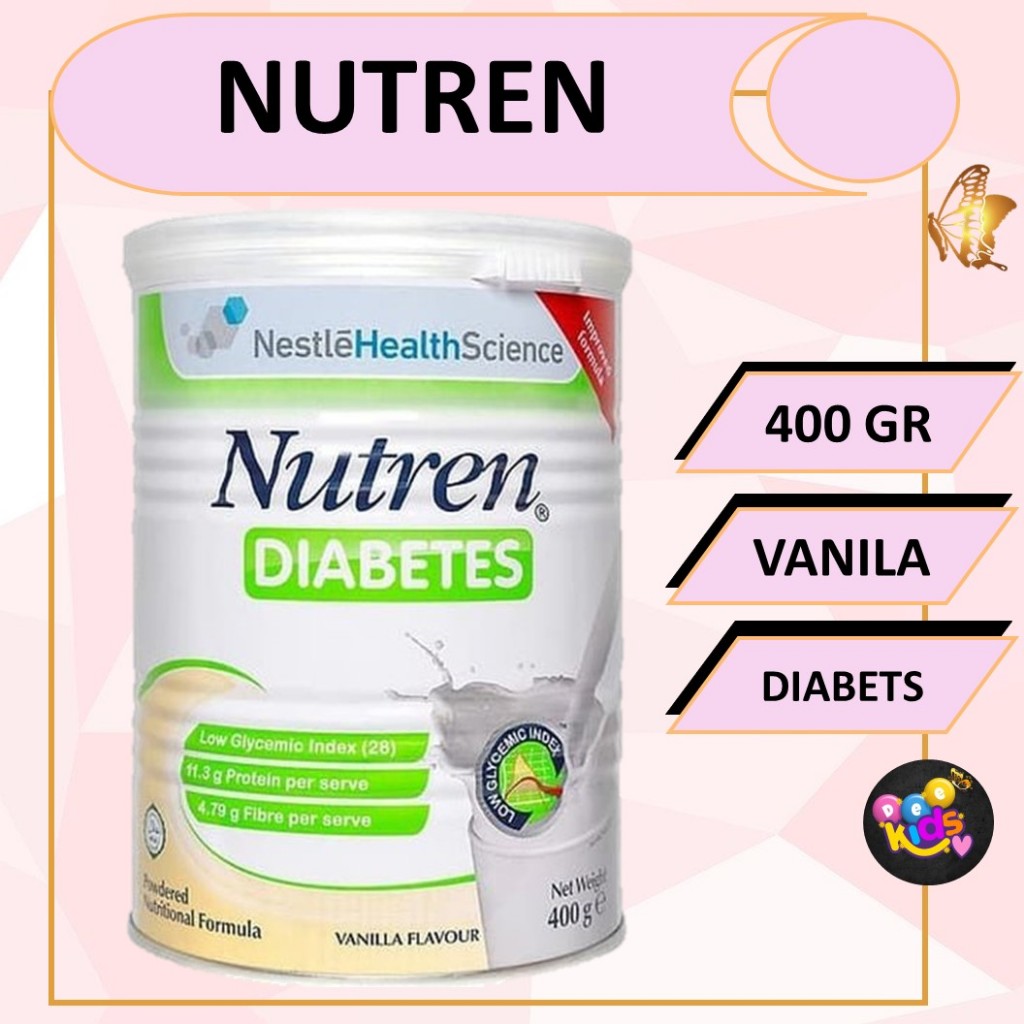 

NUTREN DIABETES 400GR rasa Vanila susu Nutren diabetes - dee kidz