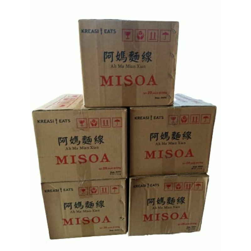 

Misoa TEBAL Ah Ma Mian Xian Per Dus Isi 20Pcs x 300Gr