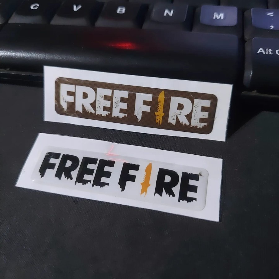 

Sticker Timbul Resin Free Fire Stiker Lycal 3D Logo Kecil Satuan