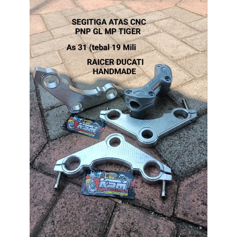 SEGITIGA ATAS CNC SHOK DEPAN GL MP TIGER (CNC T ATAS ) SEGITIGA SHOK DEPAN GL MP TIGERYA
