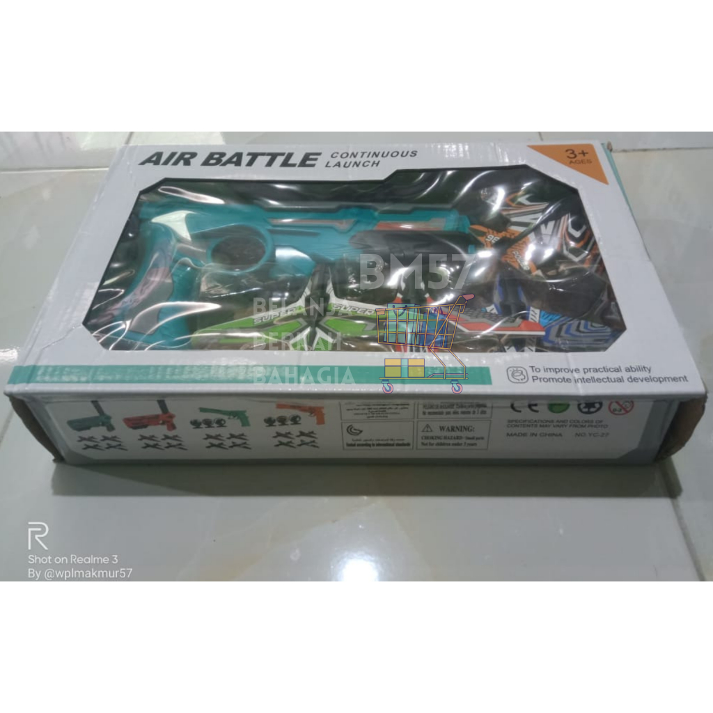 Mainan anak Tembakan Pesawat