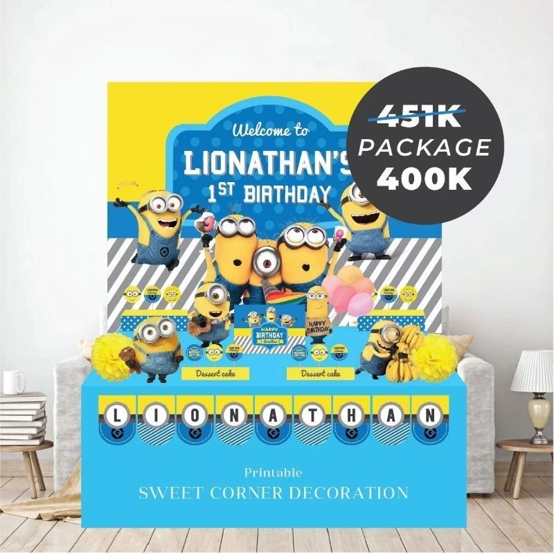 

NEW Paket Dekor Sweet Corner Birthday