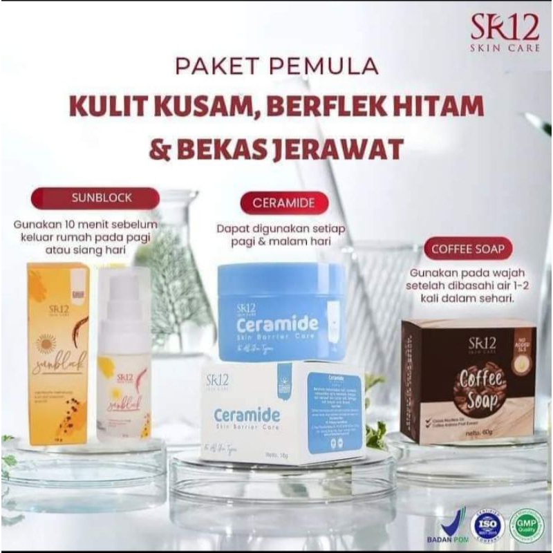 Paket pemula flek hitam SR12