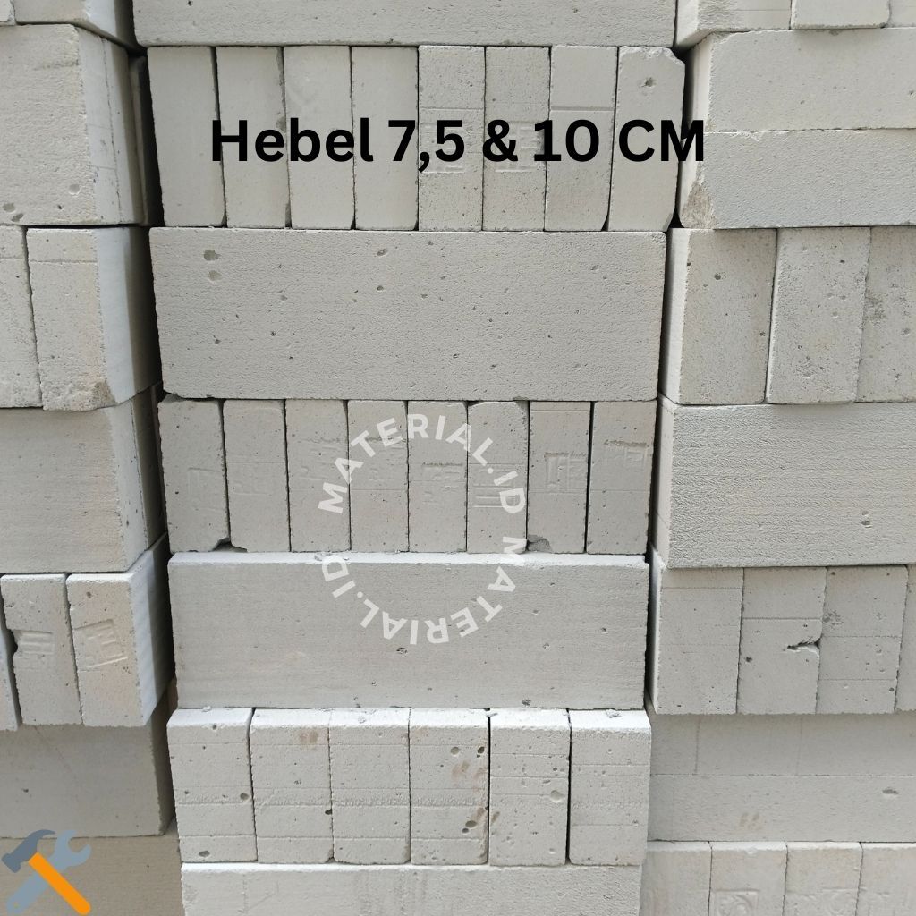1 Kubik m3 Hebel Bata Ringan 7,5 7 CM 10 CM SNI Murah Kecil Besar Murah