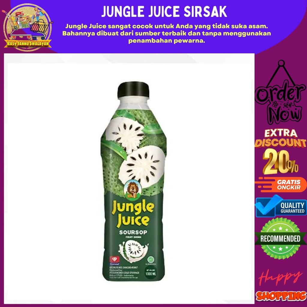 

JUNGLE JUICE SIRSAK 1 LITER - JUS