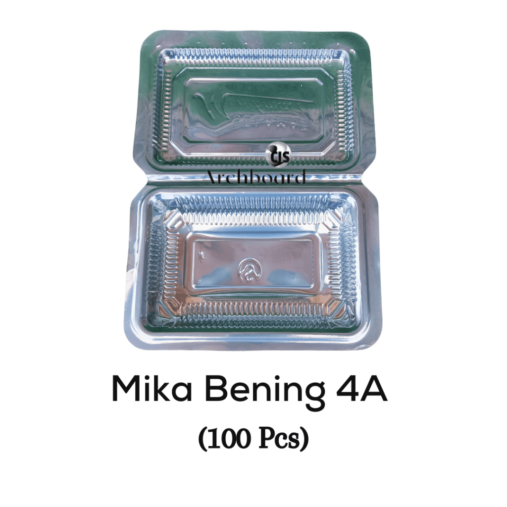 Mika Bening 4A - Plastik Mika Kemasan Kue 4A ( 100 Pcs)