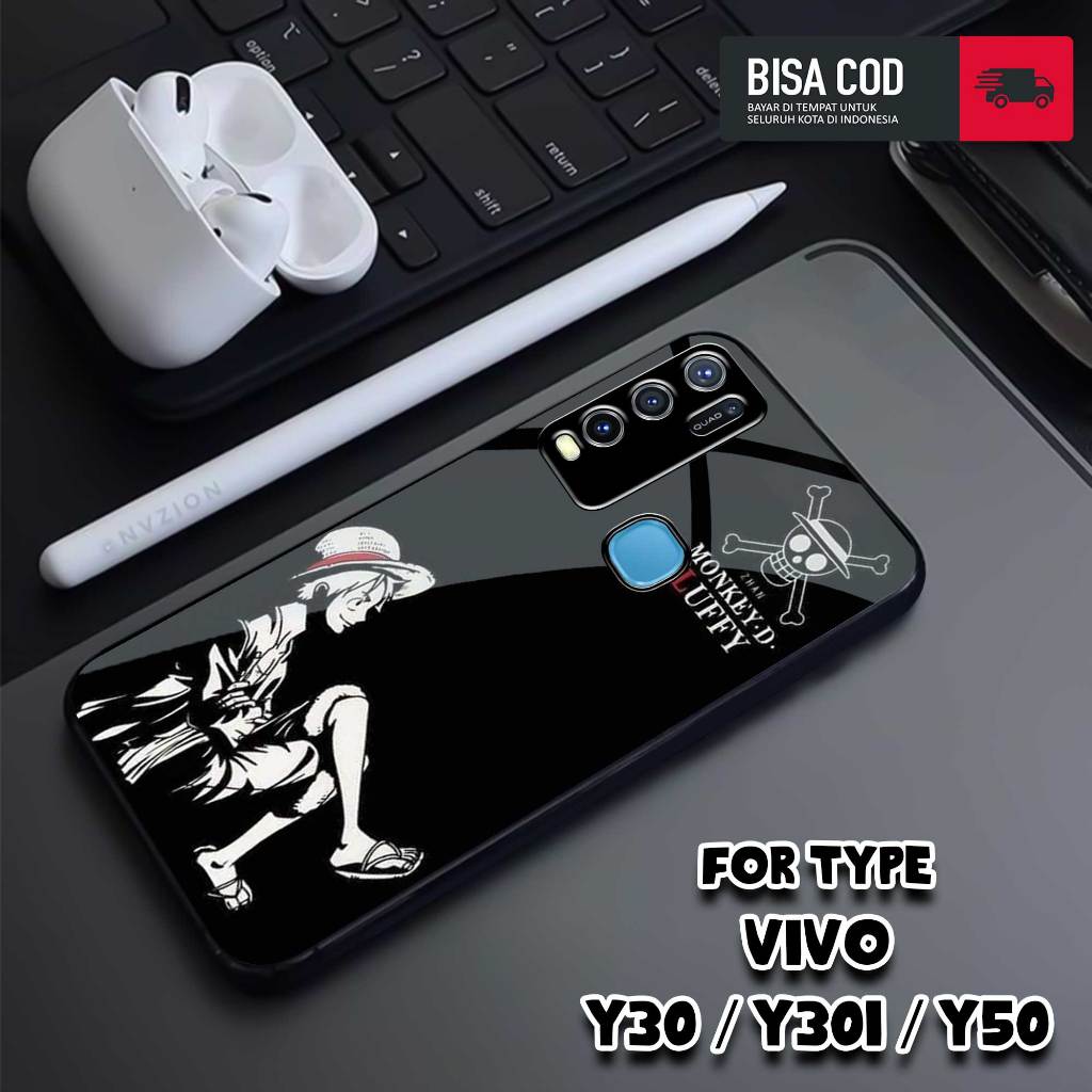 Case VIVO Y30 / VIVO Y30i / VIVO Y50 - Casing Vivo Y30 Y30i Y50 - MOTIF ANIME OP - Hardcase Premium 