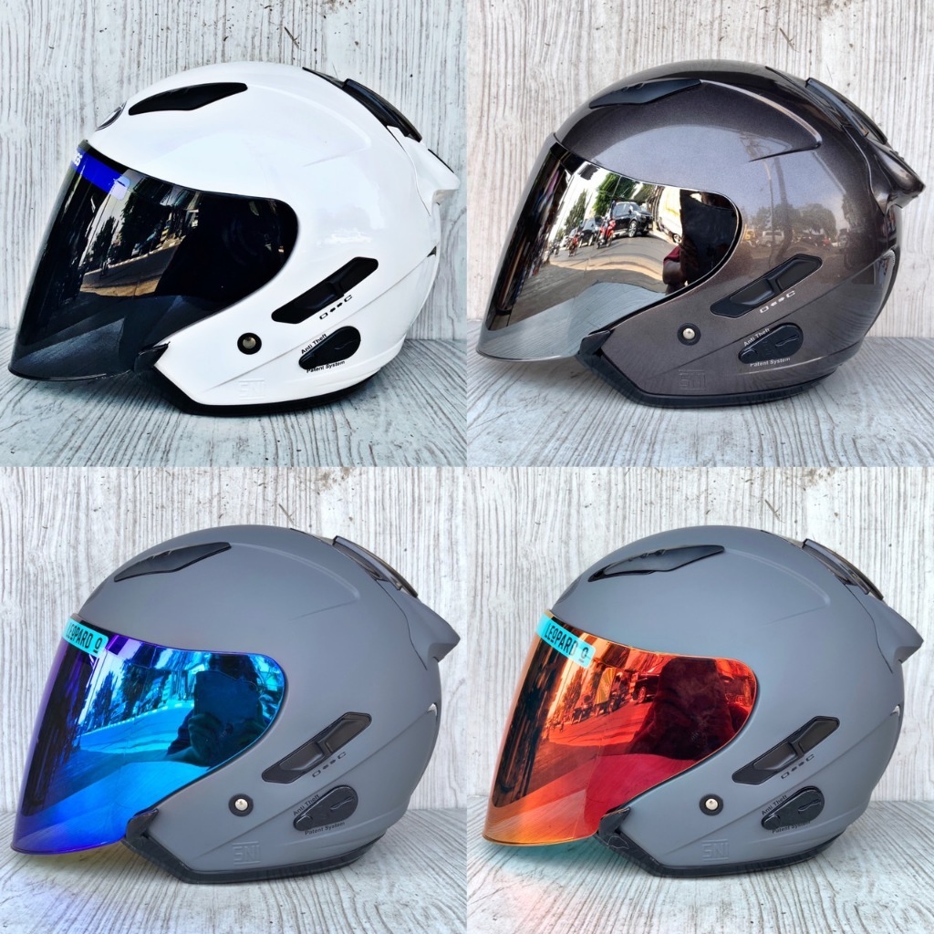 KYT GALAXY FLAT R SOLID GUN METAL || PAKET GANTENG KYT GALAXY SLIDE FLAT R || HELM KYT GALAXY SLIDE 