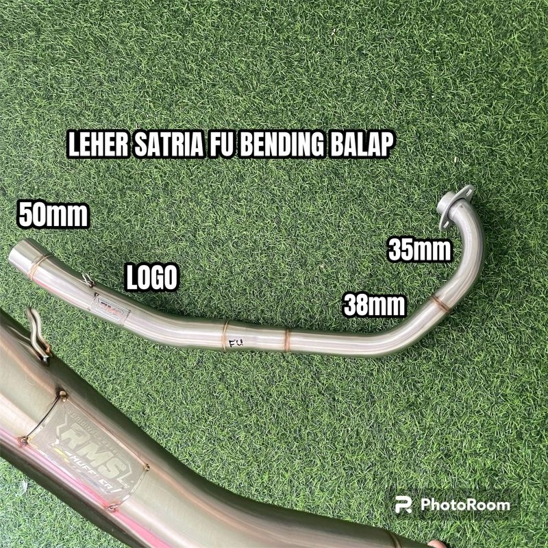 LEHER SATRIA FU 150 BENDING ORIGINAL RMS MUFFLER LEHER BALAP
