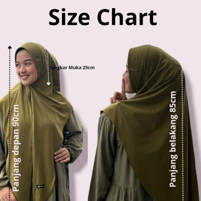 RFLH8569 Terbaru AlWira.outfit Hijab segitiga instan pet Antem Oval bahan Jersey premium jilbab segi