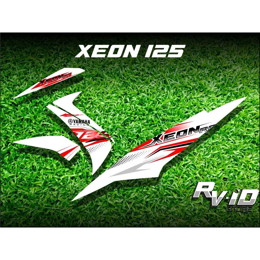 STRIPING XEON RC - STRIPING XEON CARBU - STIKER XEON
