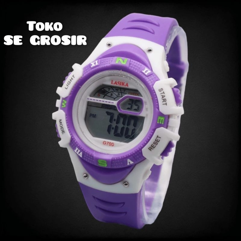 JAM TANGAN ANAK TK/SD LASIKA DIGITAL CEWEK/COWOK ORIGINAL