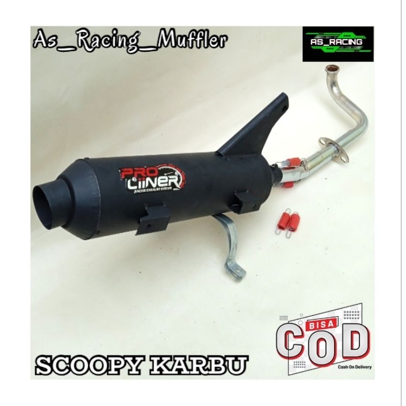 KNALPOT TSUKIGI/TSUGIGI SCOOPY KARBU