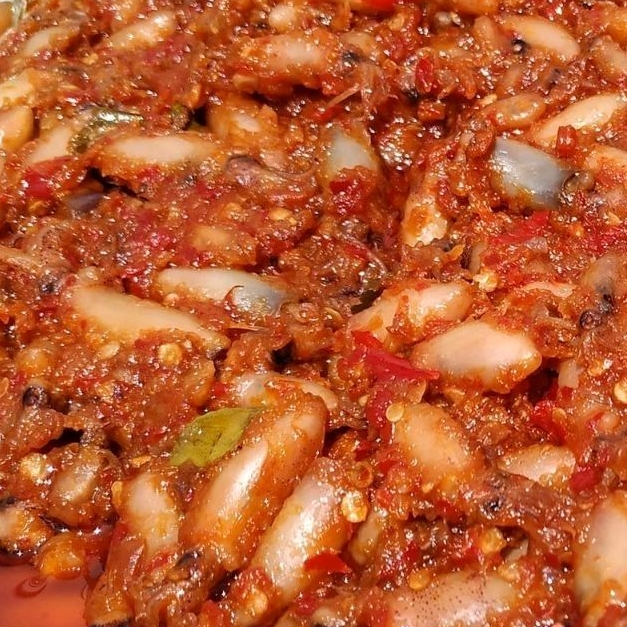 

Sambal baby cumi 200gr Non Msg