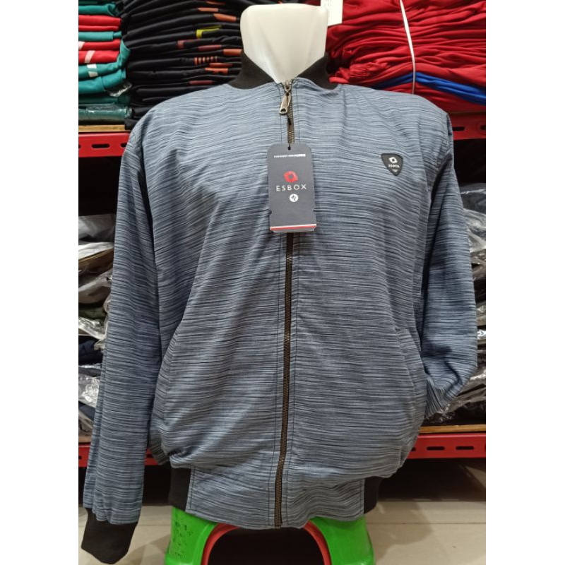 Jaket Bomber katun Esbox