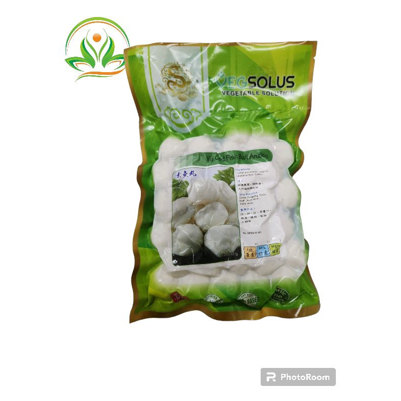 

veg solution cod fish ball analog 450gr / bakso ikan vegetarian