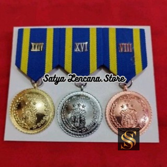 Medali 24 16 8 Tahun Polri - Satya Lencana Store