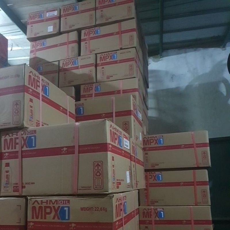 OLI MPX 1 1LITER 1 LITER AHM OIL (1Dus Isi 24 Botol)