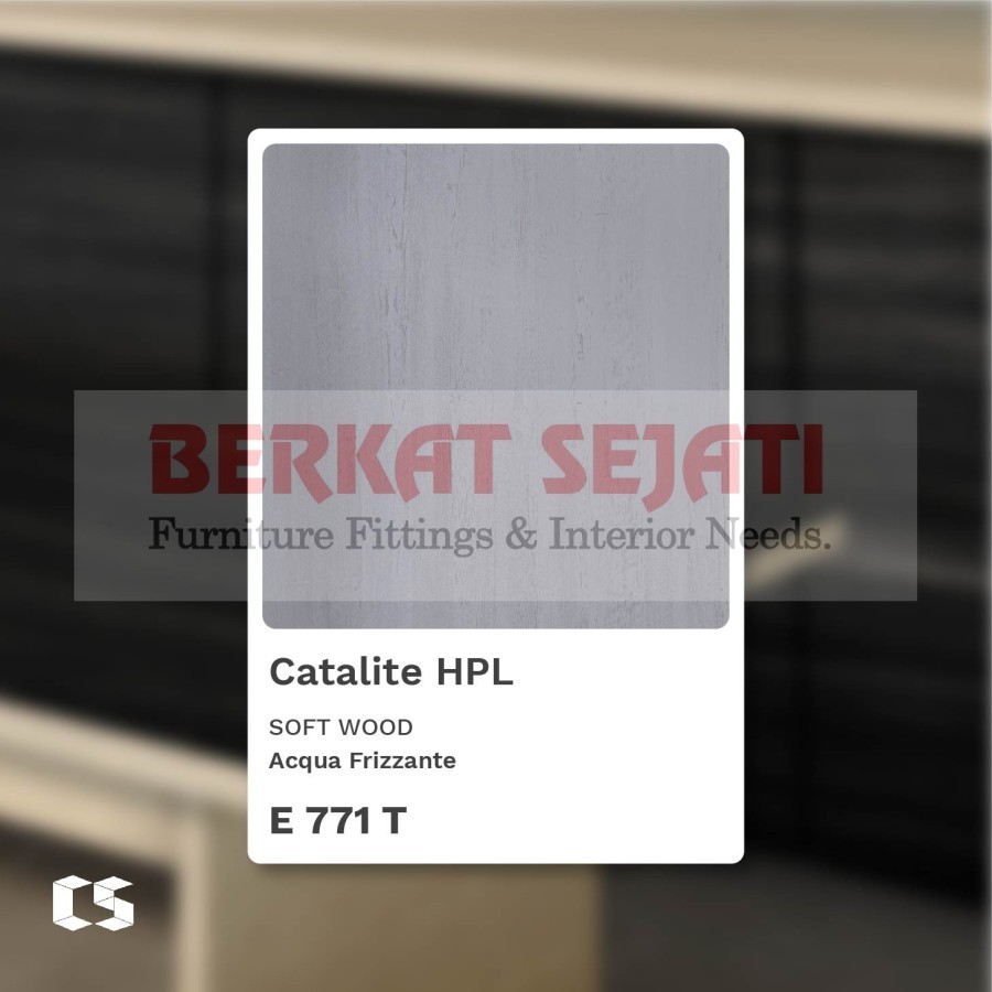 E 771 T - HPL CATALITE HPL BY CS LAMINATES - WOODGRAIN