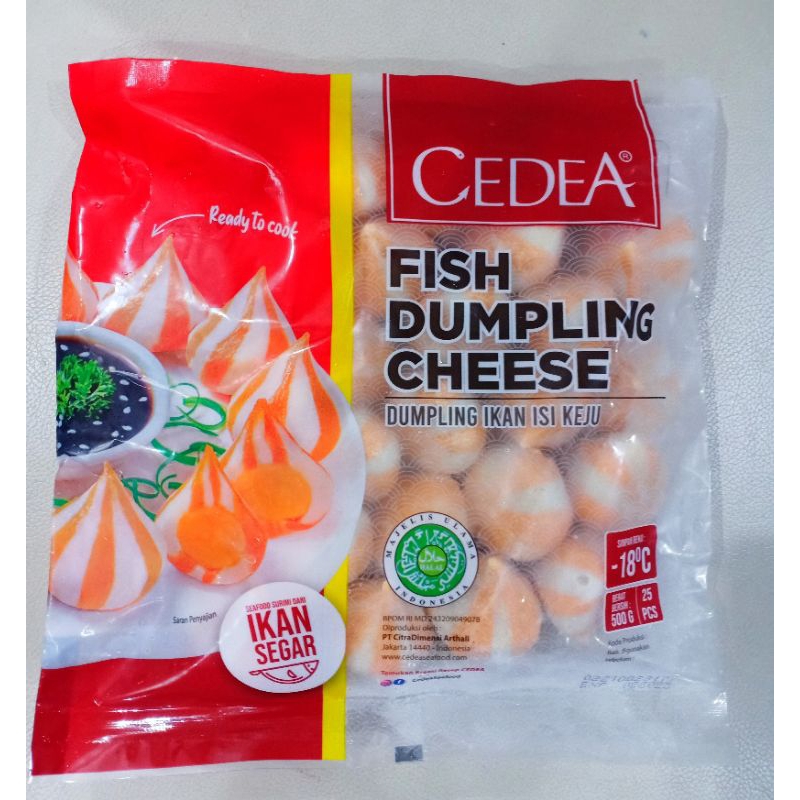 

Cedea Fish Dumpling Cheese / Dumpling Ikan Keju 500gr