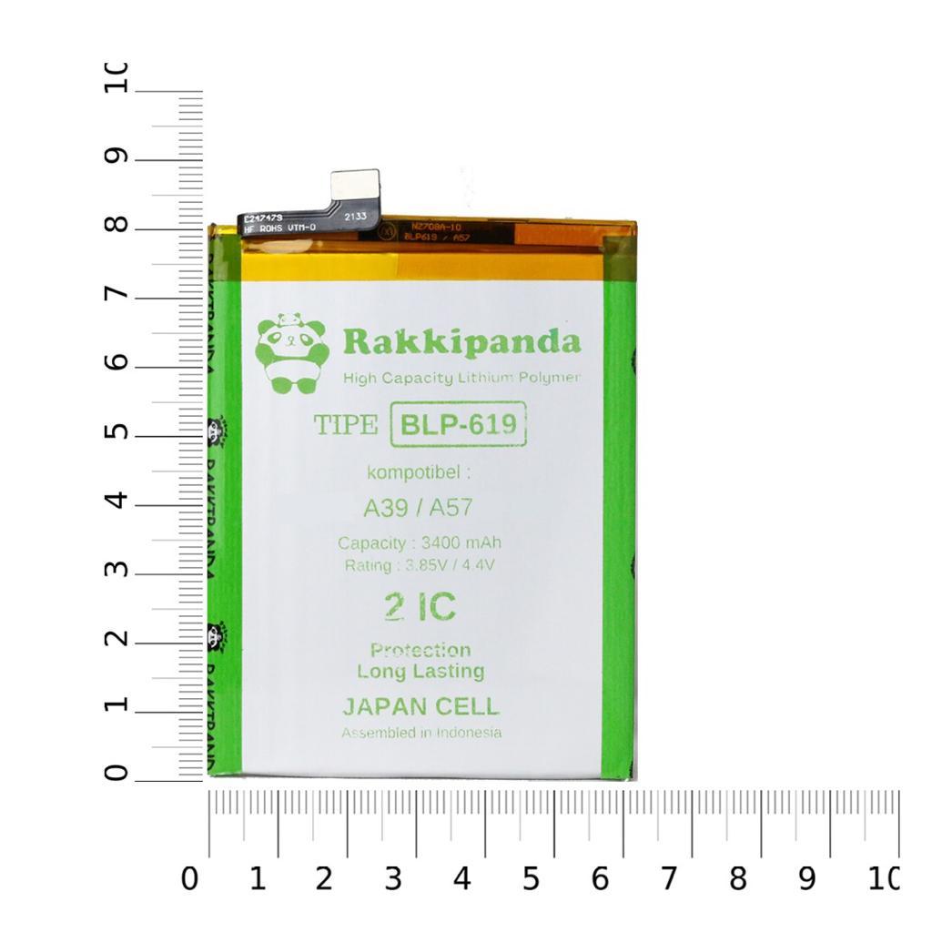 baterai oppo a39 oppo a57  blp619 rakkipanda / batre oppo blp619 oppo a39 oppo a57 rakkipanda / bate