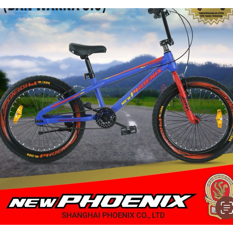 Sepeda BMX Anak 20 New Phoenix Ban 2.40 dan 3.0