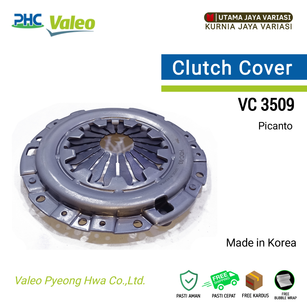 Dekrup Clutch Cover KIA Picanto - PHC Valeo VC3509
