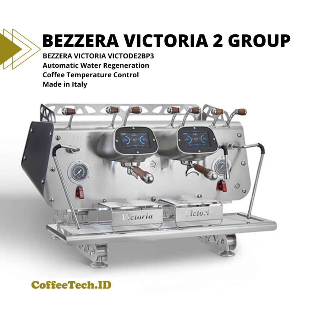 Multi boiler Bezzera Victoria 2 Group Coffee Machine Espresso