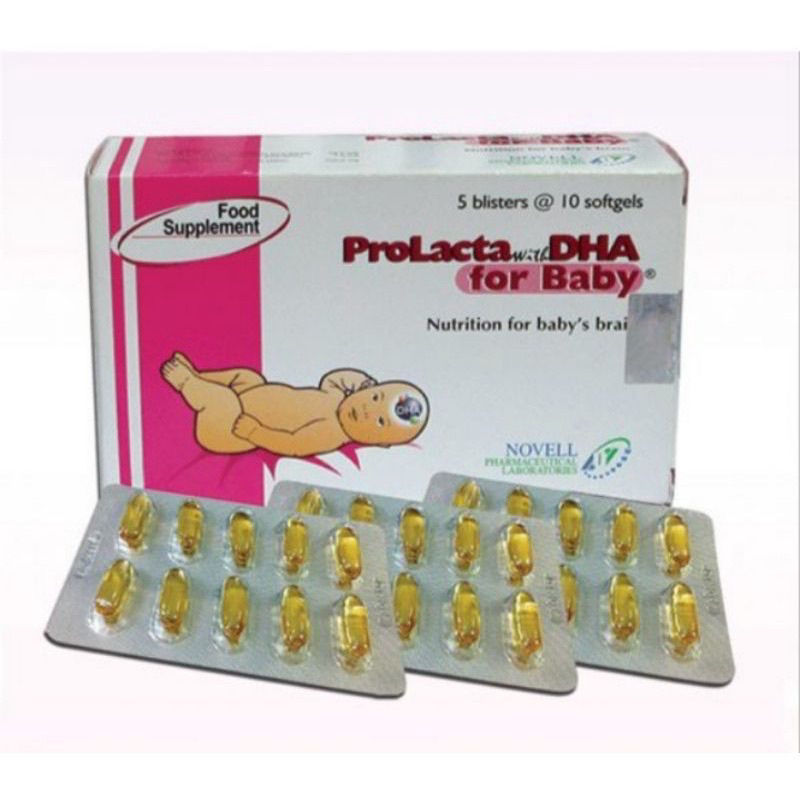 Prolacta DHA for Baby (50 softgels/box)