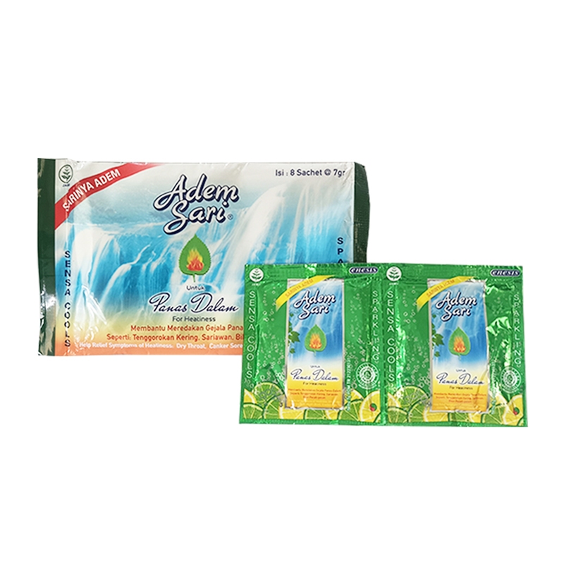 

Adem Sari Plastic Bag 8 sachet @ 7 gram